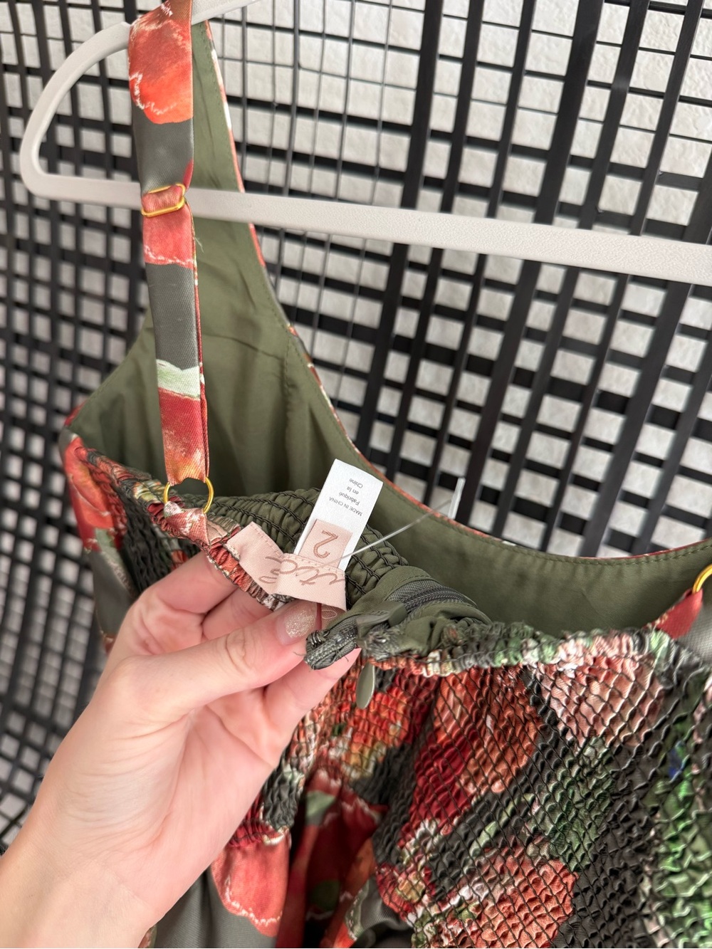 Anthropologie hutch Floral Taffeta Dress - Picture 5 of 7